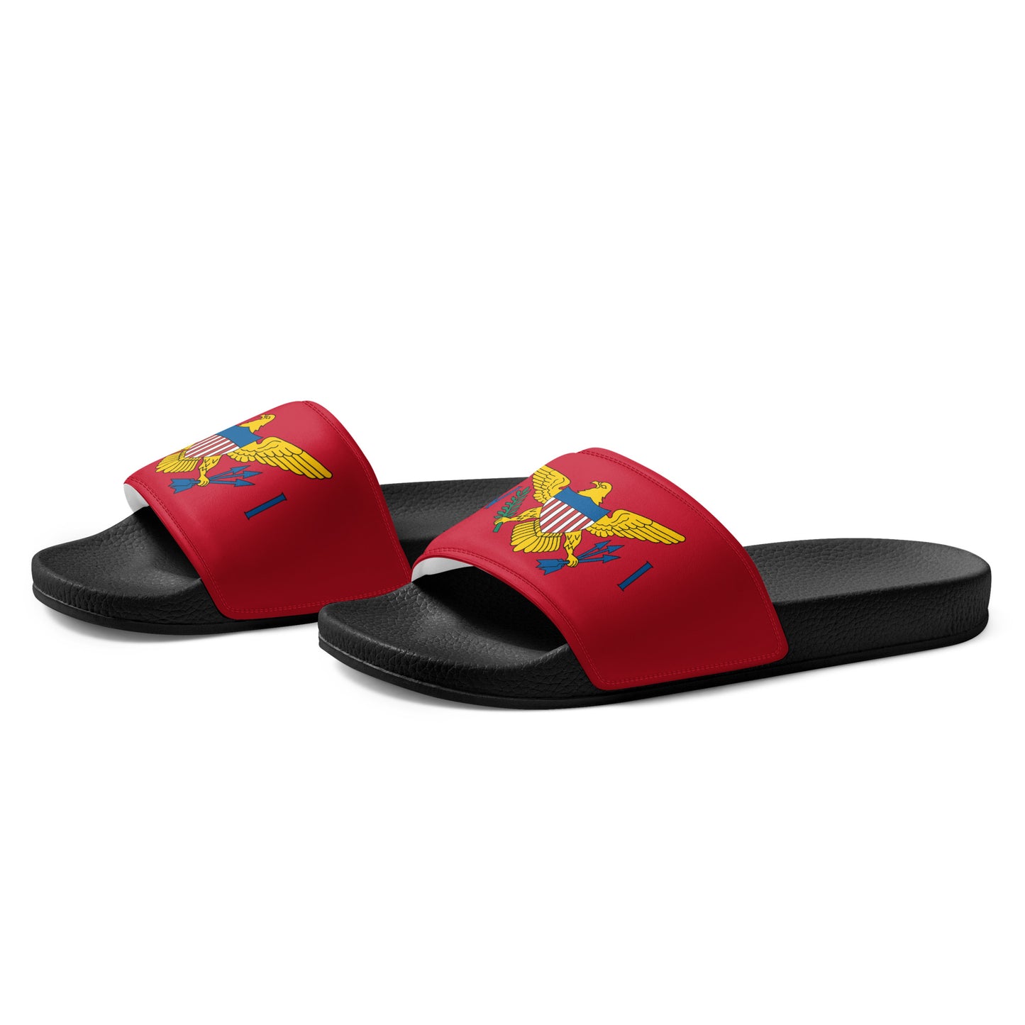 Cherry Red Men's Slides | Phade Fashion Virgin Islands