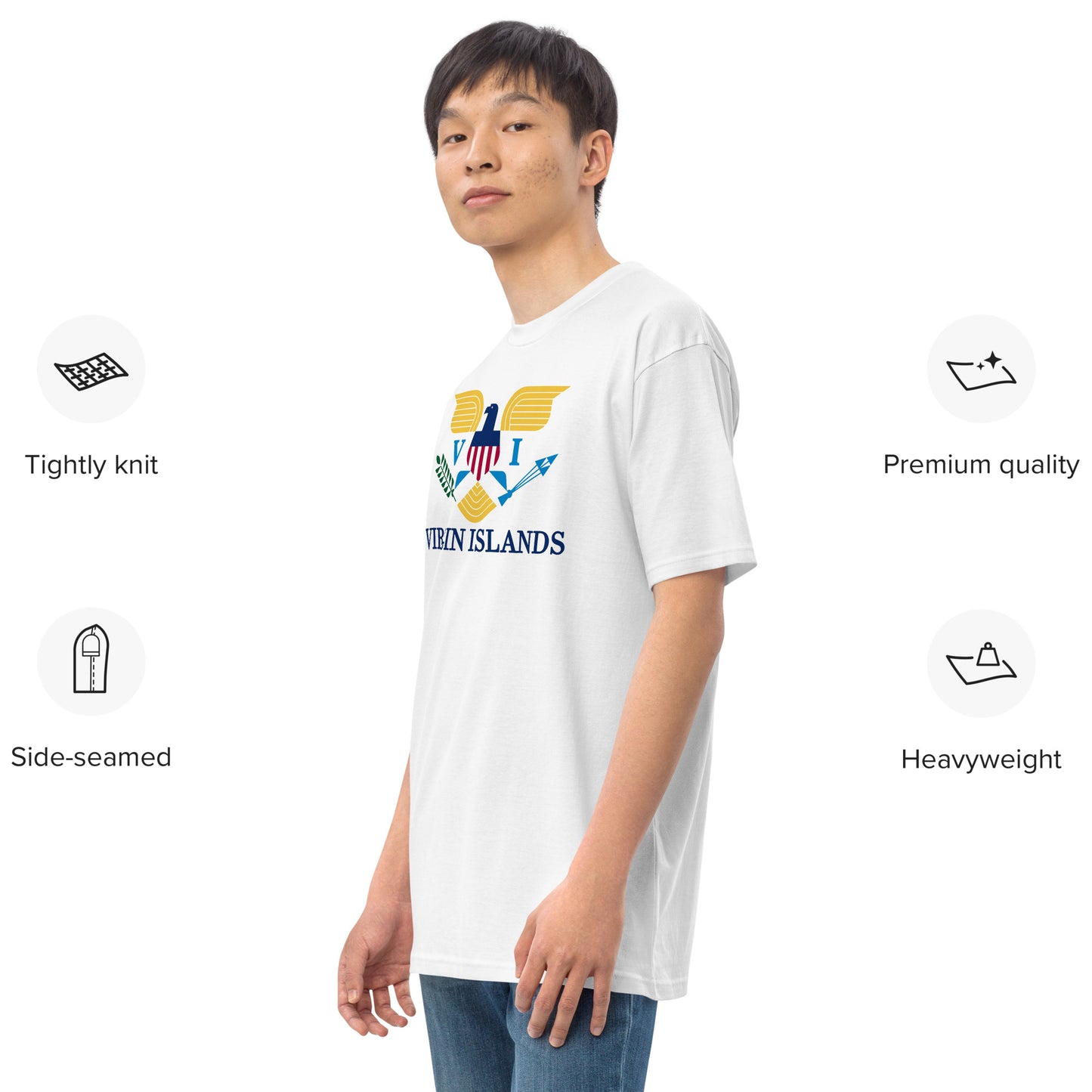 VI Men’s premium heavyweight tee