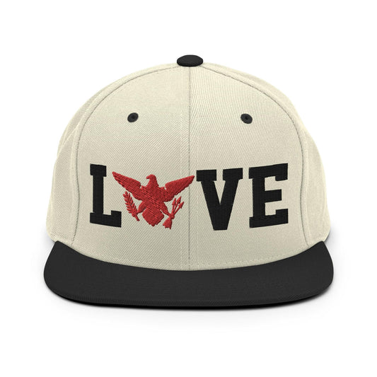 Love Red Bird Snapback Hat | Phade Fashion Virgin Islands